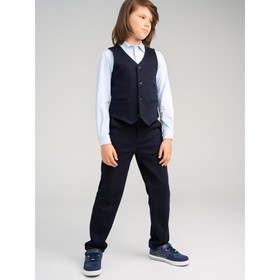 

Комплект для мальчика: жилет и брюки, рост 158 см