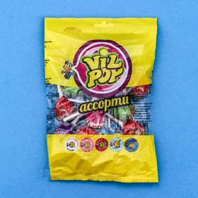 Карамель на палочке Vil pop Ассорти, 17 г (комплект 13 шт)