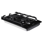 Варочная поверхность NORDFROST HS 3022 B, газовая, 2 конфорка, чёрный - Фото 5