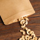 Пакет Zip - lock, крафт, с плоским дном, прямоугольное окно, 16×26 см - Фото 5