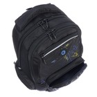 Рюкзак молодёжный 41.5 х 29 х 18 см, Grizzly, эргономичная спинка, отделение для ноутбука, синий/хаки - фото 9817649