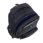 Рюкзак молодёжный 41.5 х 29 х 18 см, Grizzly, эргономичная спинка, отделение для ноутбука, синий/хаки - Фото 11