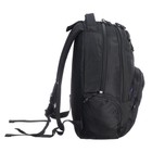Рюкзак молодёжный 41.5 х 29 х 18 см, Grizzly, эргономичная спинка, отделение для ноутбука, синий/хаки - фото 9817644