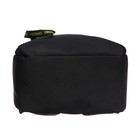 Рюкзак молодёжный 43 х 29 х 15 см, Grizzly, эргономичная спинка, отделение для ноутбука, чёрный/зелёный - фото 9852732
