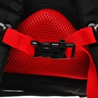 Рюкзак молодёжный 39 х 26 х 19 см, Grizzly, эргономичная спинка, отделение для ноутбука, чёрный/красный - Фото 8