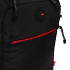 Рюкзак молодёжный 39 х 26 х 19 см, Grizzly, эргономичная спинка, отделение для ноутбука, чёрный/красный - фото 9827992