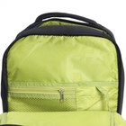 Рюкзак молодёжный 39 х 26 х 19 см, Grizzly, эргономичная спинка, отделение для ноутбука, чёрный - фото 9780966