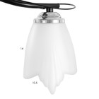 Люстра "Николь" 5х15Вт Е27 черный 50х50х25см BayerLux 9700213