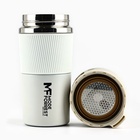 Термокружка с кнопкой, 380 мл - Фото 4