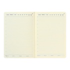 Ежедневник НЕдатированный А5, 136 листов в линейку, кожзам «Небраска», золотой срез, зелёный - Фото 10