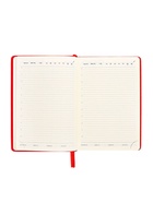 Ежедневник НЕдатированный А5, 136 листов в линейку, кожзам «Небраска», золотой срез, красный - Фото 15