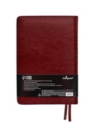 Ежедневник недатированный А5, 136 листов в линейку, кожзам «Небраска», золотой срез, коричневый - Фото 17