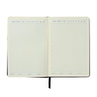 Ежедневник недатированный, обложка ПВХ, формат А5, 140 листов в клетку, на резинке, "Неон", МИКС - фото 22840646