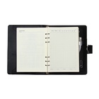 Ежедневник-органайзер в подарочной упаковке, А5, 140 листов, с ручкой, сканером пальца и зарядкой, в подарочной коробке, обложка ПВХ, чёрный - Фото 11