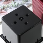 Кашпо со вставкой «Стиль», 3 л, цвет темно-вишневый - Фото 5