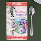 Ложка с гравировкой «Семейного счастья», 3 х 14 см - фото 10686891