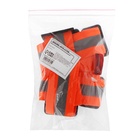 Жилет сигнальный, с наплечными лямками, регулируемый размер, оранжевый - Фото 8