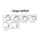 Рулетка со съёмным LED-фонариком и подвесом для сумки/контейнера, лента 8 м, до 50 кг - Фото 10