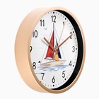 Часы настенные "Корабль", d-20 см, плавный ход - Фото 2