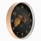Часы настенные "Кувшинки", d-30 см, плавный ход - фото 7005599