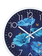 Часы настенные интерьерные «Цветы», d-25 см, плавный ход - Фото 3