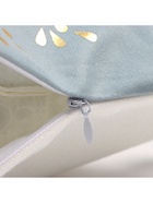 Наволочка декоративная новогодняя «Этель. Снежинки» 40×40 см, велюр - Фото 6