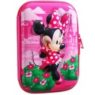 Пенал каркасный 2 секции, с эффектом 3D, 150×220×40 мм, «Минни Маус» - Фото 5