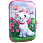 Пенал каркасный 2 секции, с эффектом 3D, 150×220×40 мм, «Коты аристократы» - Фото 5