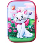 Пенал каркасный 2 секции, с эффектом 3D, 150×220×40 мм, «Коты аристократы» - Фото 6