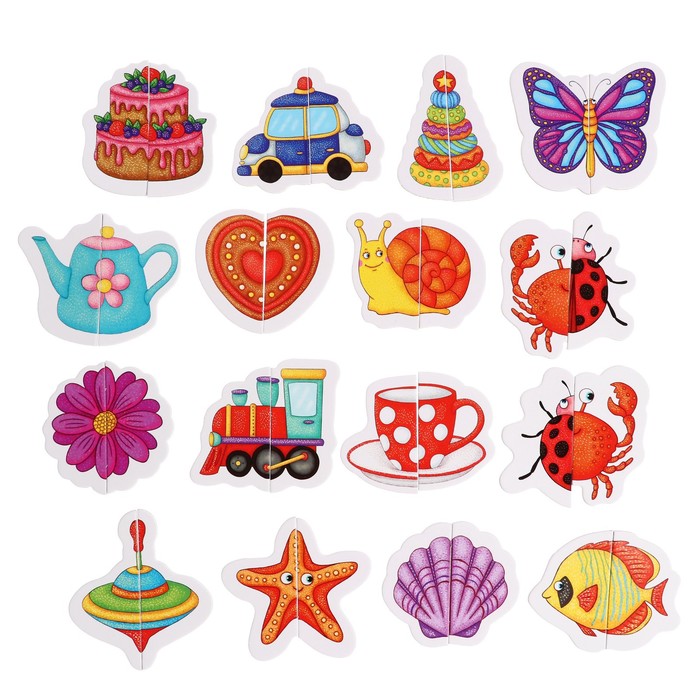 Настольная игра «Вот такие половинки» 1+ 65030