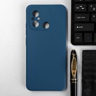 Чехол iBox Case, для телефона Xiaomi Redmi 12C, силиконовый, защита камеры, синий 9844815 - фото 10767079