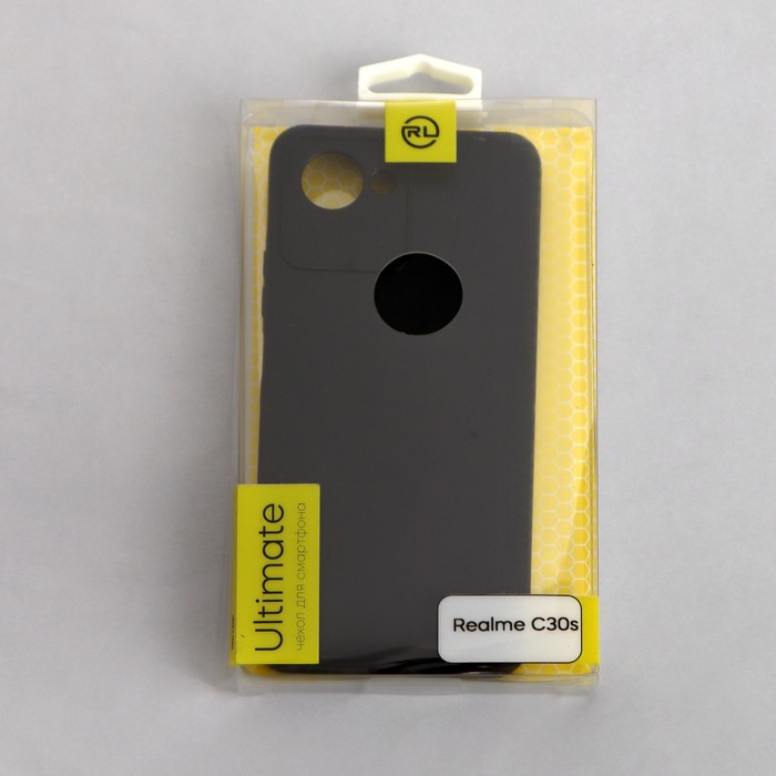 Чехол iBox Case, для телефона Realme C30s, силиконовый, черный - фото 51464962