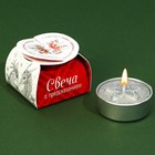Свеча чайная «Новогодняя», d = 4 см, МИКС (4 шт) - фото 805716198
