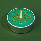 Свеча чайная «Новогодняя», d = 4 см, МИКС (4 шт) - фото 805716214