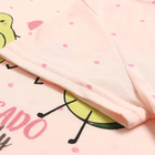 Комплект женский домашний (футболка/бриджи), цвет персиковый, размер 44 - Фото 12
