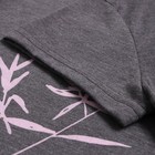 Комплект женский домашний (футболка/бриджи), цвет сливовый, размер 46 - фото 24251086