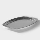 Поднос сервировочный для выпечки Доляна, алюминиевый, 55×36×3 см, 10 шт/уп - Фото 3