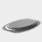 Поднос сервировочный для выпечки Доляна, алюминиевый, 55×36×3 см, 10 шт/уп - Фото 5
