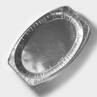 Поднос сервировочный для выпечки Доляна, алюминиевый, 55×36×3 см, 10 шт/уп - Фото 7