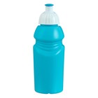 Бутылка для воды велосипедная, 400 мл, с поильником, 18 х 6.2 х 6.2 см, голубая - фото 22401159