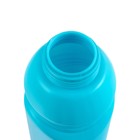 Бутылка для воды велосипедная, 400 мл, с соской, 18 х 6.2 х 6.2 см, голубая - фото 7006130