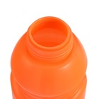 Бутылка для воды велосипедная, 400 мл, с соской, 18 х 6.2 х 6.2 см, оранжевая - фото 7006133