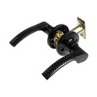 Защелка 2101, пустая, глянцевая, чёрная - Фото 3