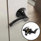 Защелка 2101, пустая, глянцевая, чёрная - Фото 1