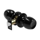 Защелка 1101, пустая, глянцевая, чёрная - Фото 2