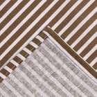 Фартук Доляна с карманом, цв.коричневый, 70*65±4см, 100% хл, рогожка - Фото 4