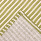 Фартук Доляна с карманом, цв.зеленый, 70*65±4см, 100% хл, рогожка - Фото 5