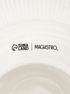 Блюдо для фруктов Magistro, d=20.5 см, керамика, белое - Фото 5