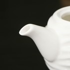 Чайник заварочный керамический BellaTenero «Волна», 250 мл, цвет белый - Фото 4