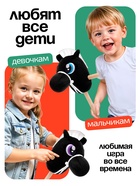 Мягкая игрушка «Конь-скакун», на палке, МИКС, чёрная - Фото 4
